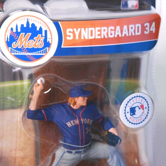 Noah Syndergaard 6" Baseball Figurine by Import Dragons Sealed - All Star - Picture 3 of 6